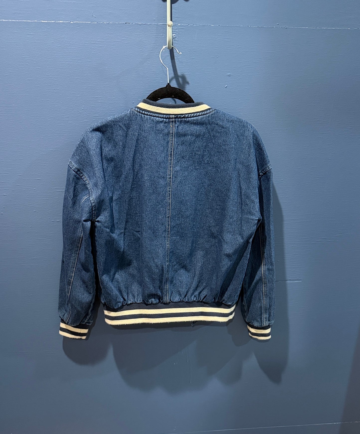 Denim Bomber Jacket
