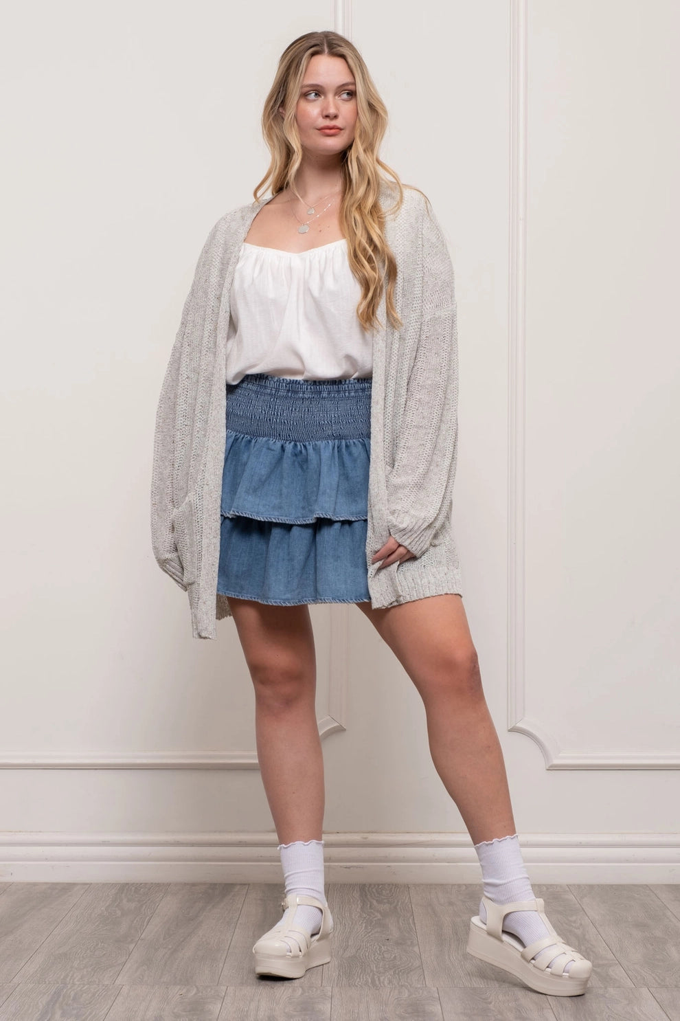 Cozy Knit Pocket Cardigan