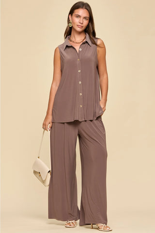 2 Pc. Tank & Relaxed Pants - Wrinkle Free - great for casual, dress & the perfect get away vacation!