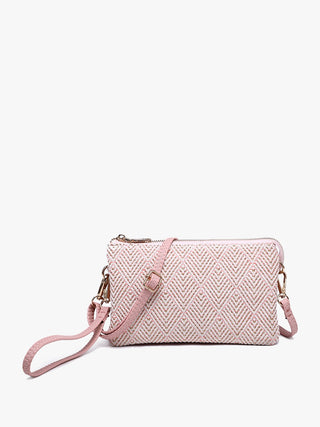 Riley Woven Arrowhead 3 Compartment Crossbody
