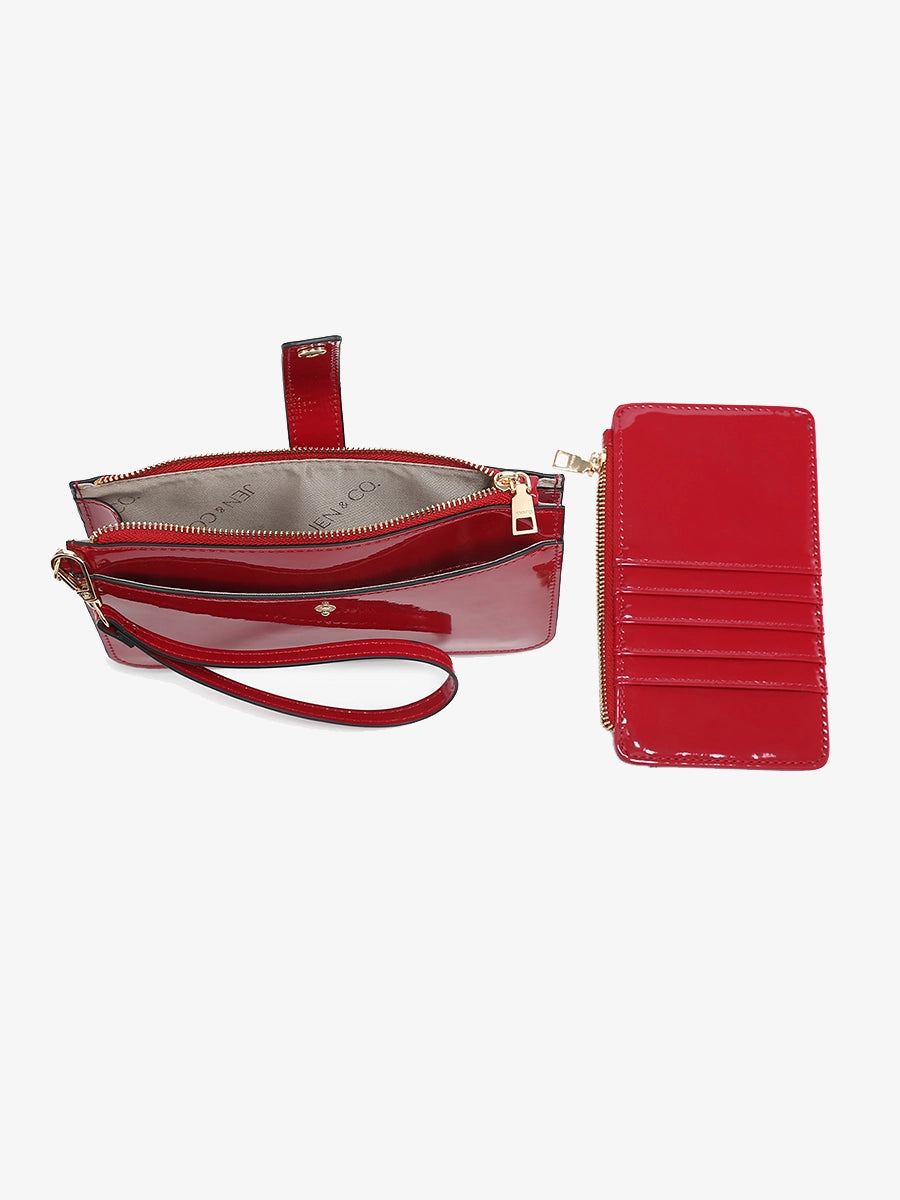 Jackie Clutch w/wallet/wristlet