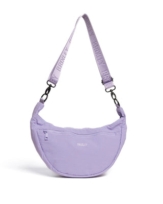 Brixley Cresent Bag in Periwinkle - the perfect bag that features style & room to easily carry what you need to carry!!