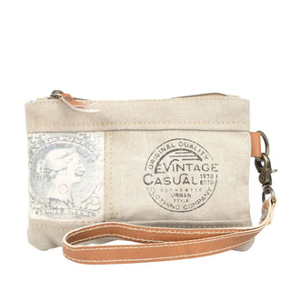 Clea Ray Canvas Stamp Wristlet