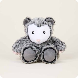 Cute Opossum Warmie -Warmies® Large 13” Plush are fully microwavable to provide hours of soothing warmth and comfort. These adorable soft toys are scented with real dried French lavender and perfectly weighted for a positive sensory experience. Warmies make an ideal gift for all ages.
