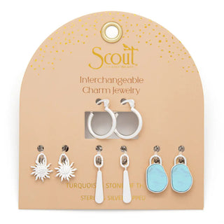 Interchangeable Charm Jewelry - Earrings