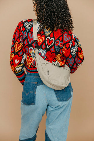 Brixley Cresent Bag - Sand