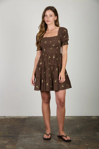 Cute floral mini dress is the kind of piece that does all the work for you — effortlessly feminine, perfectly proportioned, and ready for wherever the day takes you.