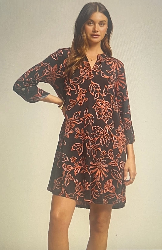 Lizzy 3/4 Travel Friendly Dress