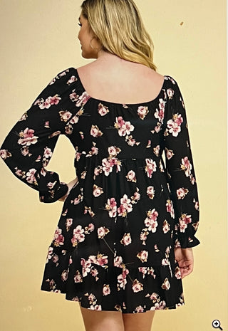 Floral Babydoll Dress