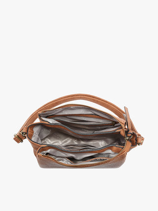 Kali Distressed Front Pocket Crossbody