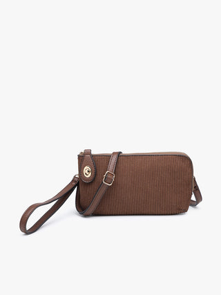 Kendall Corduroy Crossbody/Wristlet