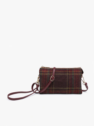 Crossbody/Wristlet - 3 Compartment Purse- perfect for everyday & dress.  