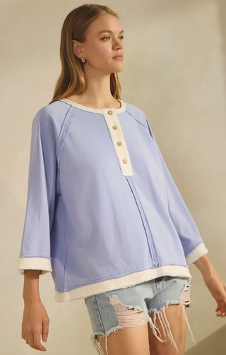 Relaxed Henley Top