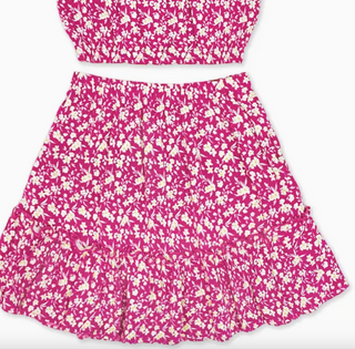 Girl's 2 Pc. Tank & Skirt Set