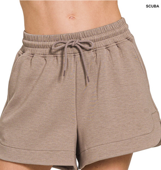 Scuba Shorts with Pockets