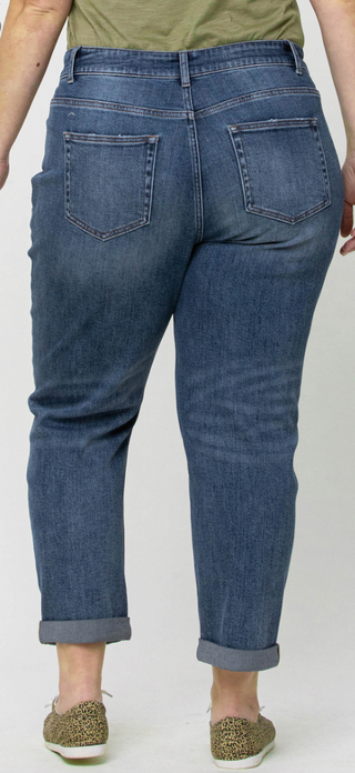 Vervet Boyfriend Cuff Jeans
