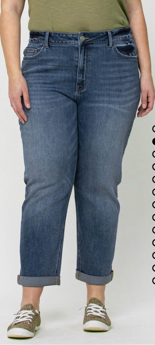 Vervet Boyfriend Cuff Jeans