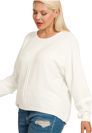 Soft, breathable viscose-blend fabric
Lightweight yet cozy — perfect for layering
Relaxed, flattering fit
Available in sizes Small through 3X
Easy care fabric