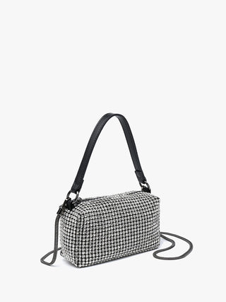 Waylay Rhinestone Satchel/Crossbody