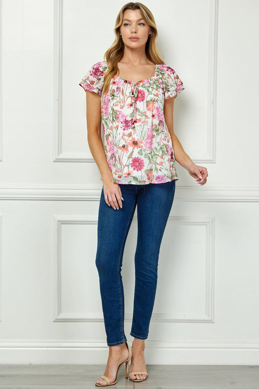 Blooming Petals Top