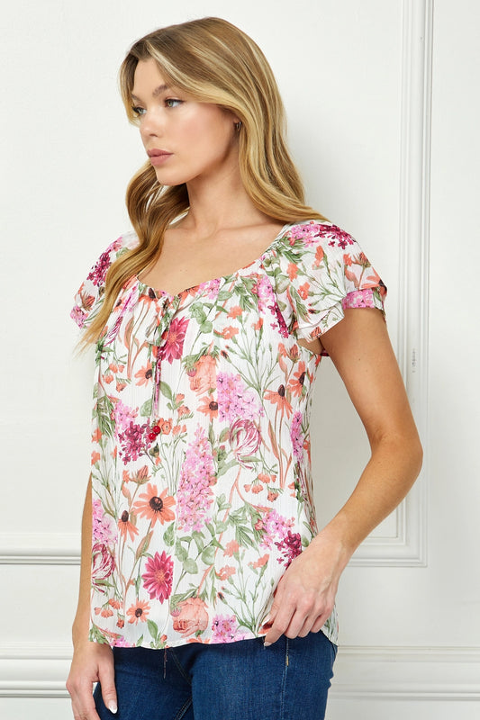 Blooming Petals Top