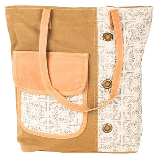 Clea Ray Shoulder Bag w/ Leather Pocket