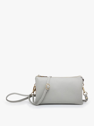 Riley Monogrammable 3 Compartment Crossbody/Wristlet