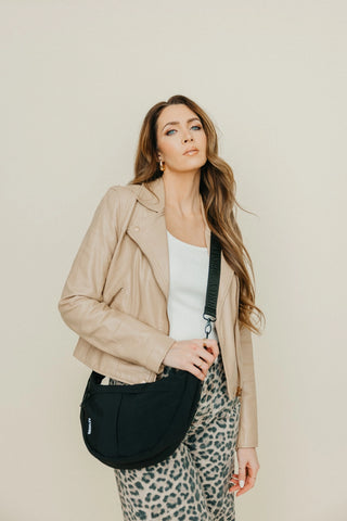 Brixley Cresent Bag - Onyx