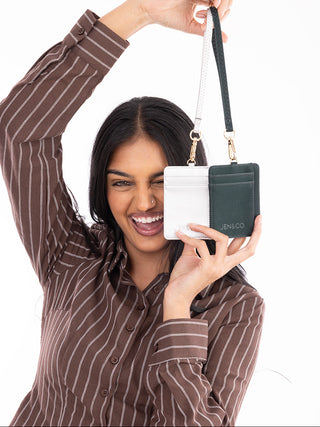 Hope Card Holder Wallet/Wristlet - Olive