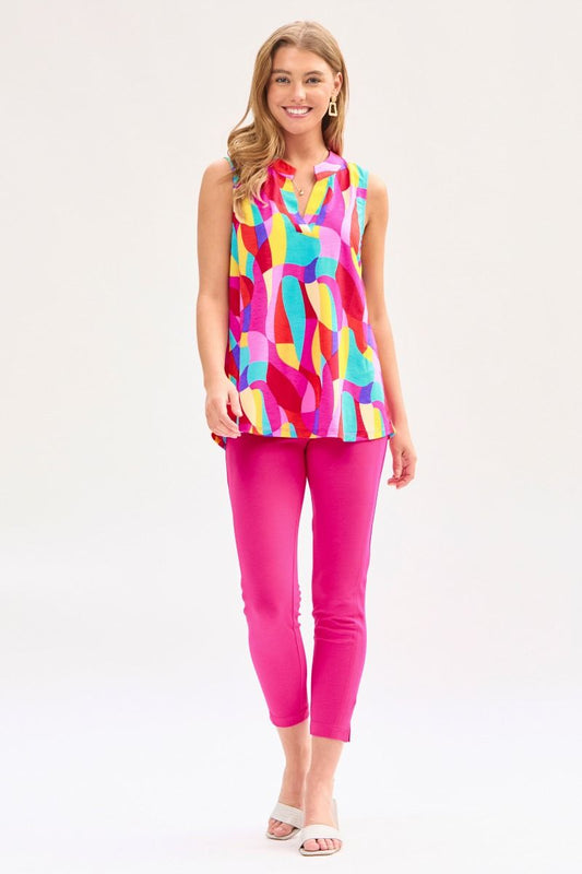 Multi Color Wrinkle Free Tank
