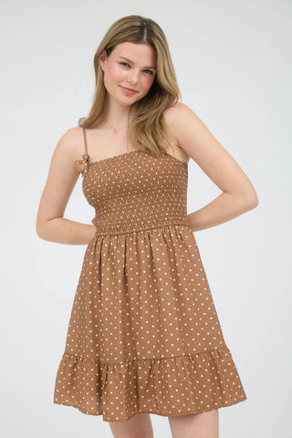 Polka Dot Mini Dress