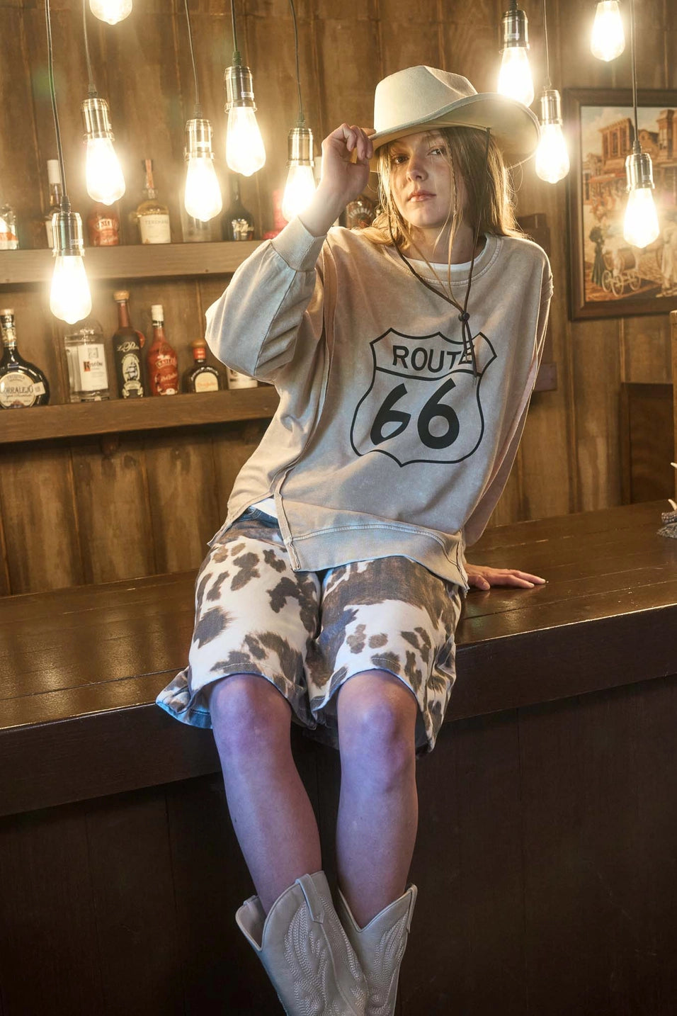 Route 66 Knit Top