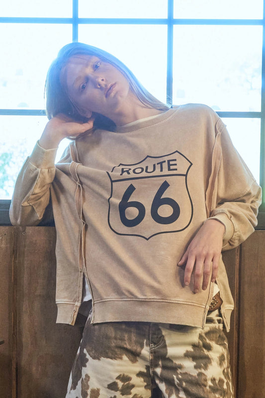 Route 66 Knit Top
