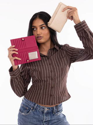 Teagan Multi-Compartment Fold-Out Wallet