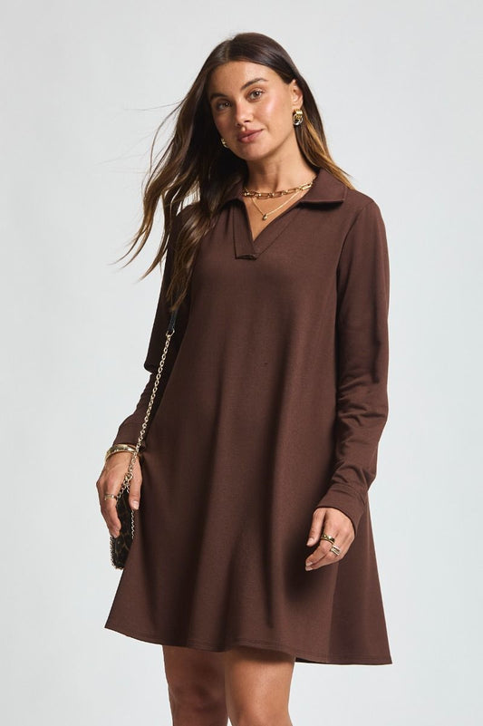 French Terry Travel Friendly Dress